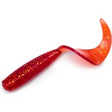 Ardeppo 6 cm Gerçek Görünümlü Silikon Bloodworm Yapay Suni Balık Yemi - 6 Adet