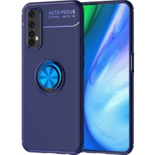 Twin Store Newface Realme 7 Kılıf Range Yüzüklü Silikon - Mavi