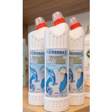 Powermax 3'lü Dev Set: Ultra Güçlü Wc & Pisuvar Temizleyici – 3 x 840 ml