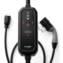 Plugen Grıd 1 Taşınabilir Elektrikli Araç Şarj Cihazı 3.7 Kw Tek Faz 10-16A Type 2 5 Metre Çantalı