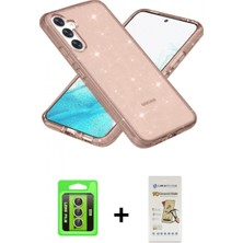Pileli Store Pilelistore™ Galaxy S23 Kılıf Nova Asil Prime - Siyah Mat Seramik Nano Ekran Koruyucu + Raze Metal Kamera Lens - Sı