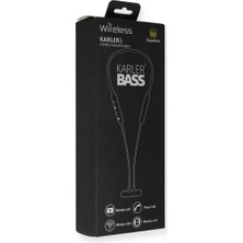 Twin Store Karler Bass KR103 Kablosuz Kulaklık - Siyah