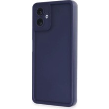Twin Store Newface Samsung Galaxy A07 4g Viera Silikon - Lacivert