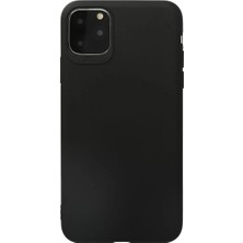 Twin Store Newface Apple iPhone 11 Pro Max Kılıf First Silikon - Siyah
