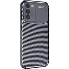 Twin Store Newface Vivo V30 Lite 4g Kılıf Auto Focus Karbon Kapak - Siyah