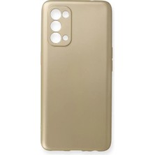 Twin Store Newface Oppo Reno 5 Pro Kılıf First Silikon - Gold