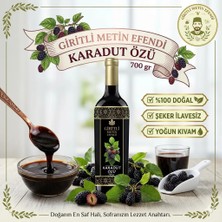 Giritli Metin Efendi %100 Karadut Özü 700 gr - Mevsiminde Toplanmış Taze Karadut