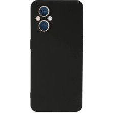 Twin Store Newface Oppo Reno 7 Lite Kılıf Nano Içi Kadife Silikon - Siyah