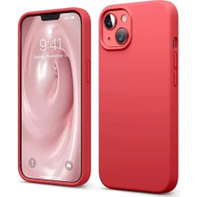 Twin Store Newface Apple iPhone 14 Kılıf First Silikon - Kırmızı