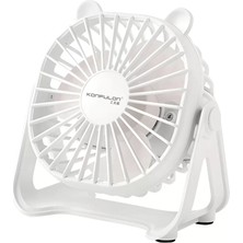 Twin Store Konfulon FS23 Masaüstü Soğutma Fanı - Beyaz