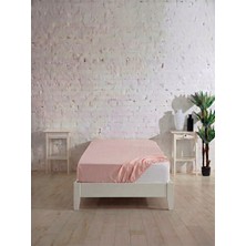 Sofline Tek Kişilik Pamuklu Lastikli Çarşaf, Ranforce Tek Kişilik Fitted Çarşaf(100x200+20 cm)