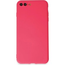 Twin Store Newface Apple iPhone 7 Plus Kılıf First Silikon - Pembe