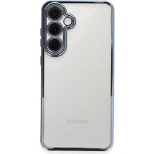 Twin Store Newface Samsung Galaxy S24 Fe Kılıf Razer Lensli Silikon - Lacivert