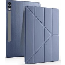 Twin Store Newface Samsung Galaxy X510 Tab S9 Fe 11 Kılıf Kalemlikli Mars Tablet Kılıfı - Lavender