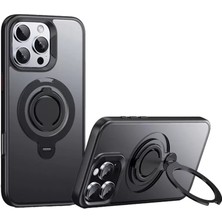 Twin Store Joko Apple iPhone 16 Pro Avatar 360 Dönen Magsafe Kapak - Siyah