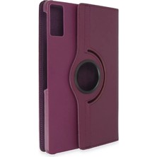 Twin Store Newface Xiaomi Pad 6 Kılıf 360 Tablet Deri Kılıf - Mürdüm