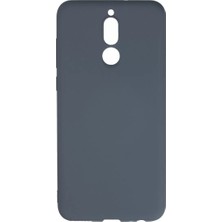 Twin Store Newface Huawei Mate 10 Lite Kılıf Nano Içi Kadife Silikon - Gri