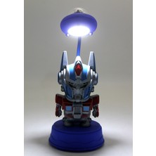 Azrlya Transformers Masa Üstü Lamba USB Şarjlı Optimus Prime Model