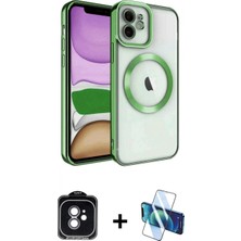 Pileli Store Pilelistore™ iPhone 11 Kılıf Nova Işık Özel Seri - Siyah 3D Antistatik Seramik Nano Ekran Koruyucu + Pvd Metal Kamera Lens - Yl