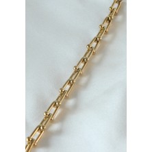 Youday Accessories 316L Çelik Gold Renk Tifany Model Kadın Bileklik