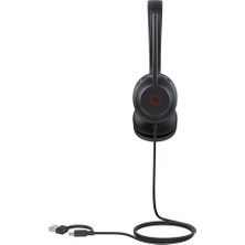Bezos Yealınk UH35 Dual Uc Usb-C/a Teams Uyumlu Çift Taraflı Taçlı Kulaklık