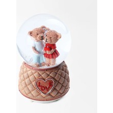 Çiçeek Teddy Love Kar Küresi