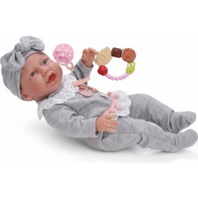 Tufy Toys Kiki Baby Çıngıraklı Gerçekçi Oyuncak Bebek