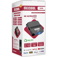 Riosat Mecool Slim 2gb Ram 16GB Hafıza 4K Ultra Hd 2.4ghz Wifi Android Tv Box