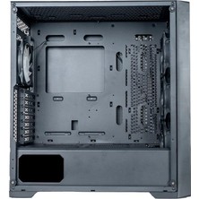 Bezos Frısby FC-9445G Dynamıc 850W 80+ Bronze 4X120MM Rgb Fan Mesh USB 3.0 Gamıng Siyah Kasa