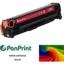 PanPrint Hp Color Laserjet Pro Mfp M377DW Kırmızı Yüksek Kapasiteli Muadil Toner (CF413X) 5000 Sf.