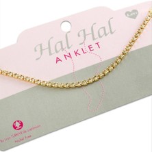 Taşlı Halhal Sarı 24 cm