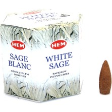 Azrlya White Sage Aromalı Geri Akış Tütsü
