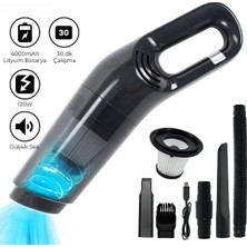 Azrlya 5 Başlıklı Araç Süpürgesi