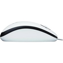 Bezos M100 USB Kablolu Mouse Beyaz 910-006764