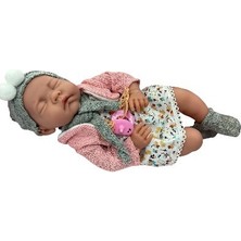 Tufy Toys Kiki Baby Uykucu Bebeğim- Gerçekçi Oyuncak Bebek