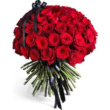 Çiçeek Premium Love 100 Kırmızı Gül Buketi