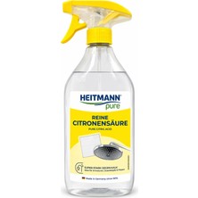 Heitmann Heıtmann Pure Sitrik Asit Temizleyici Sprey 500 ml | Kireç Çözücü Çok Amaçlı Temizlik