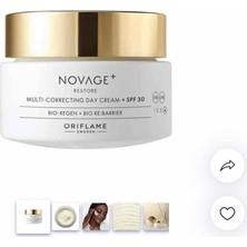 Oriflame Novage+ Restore Multi-Correcting Gündüz Kremi Spf 30