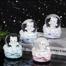 Azrlya Hello Kitty Işıklı Kar Küresi 7 cm