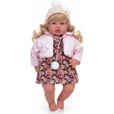Tufy Toys Kiki Baby Montlu Şapkalı Gerçekçi Oyuncak Bebek