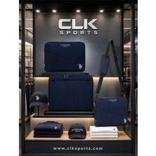Sports U.s. Polo Assn. Unisex Çok Gözlü  Lacivert Tablet-Laptop Bölmeli Evrak Çantası