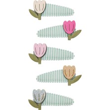 Mimi & Lula Tulip Stripe Mini 5'li Toka