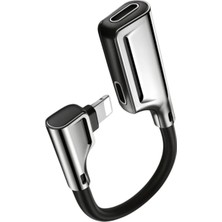 Deppo Trend iPhone 14/13/12/11/x/8/7/pro Max/plus/mini Uyumlu Kulaklık Çevirici Lightning Dönüştürücü Çoğaltıcı