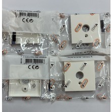 Viko 90950694 Karre Beyaz Tv Düğme/kapak (Mekanizma Hariç) = 4 Adet