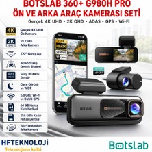 Botslab 360+ G980H Pro Ön ve Arka Araç Kamerası Seti + 64GB Hafıza Kartı Hediyeli