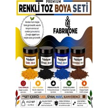 Fabrikone Toz Mum Boyası Seti 10 cc 4’lü – Soya & Parafin Wax Için – Sarı, Siyah, Mavi, Kahverengi BKFAB4SRSMKH10G