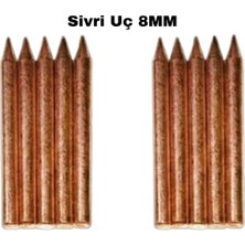 Kral Kaporta Çektirme Ucu 10ADET(SİVRİ Uç)-8mm