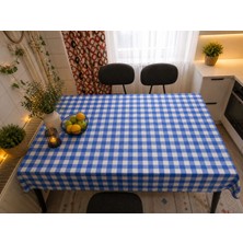 Özdağ Home Concept 150X150 cm Kırmızı Beyaz Pötikare Masa Örtüsü Dertsiz Kumaş Leke Tutmaz Silinebilir Mutfak Balkon Piknik Masa Örtüsü