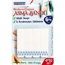 Vodaseal Çerçeve Asma Bandı 4’lü Set