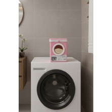 İndecor Houseware Çamaşır Makinesi Şeklinde Deterjan Saklama Kabı - Deterjan Kutusu - Deterjan Kabı - 4 Lt